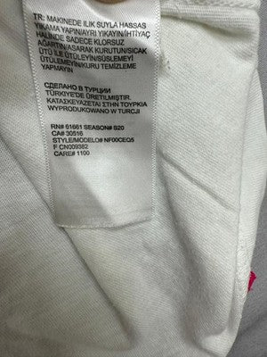 The North Face Men's XL White Short Sleeve Crewneck Logo T-Shirt