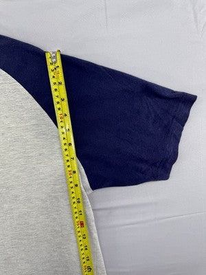 Fila Men's L Cream Raglan T-Shirt Color Block Cotton