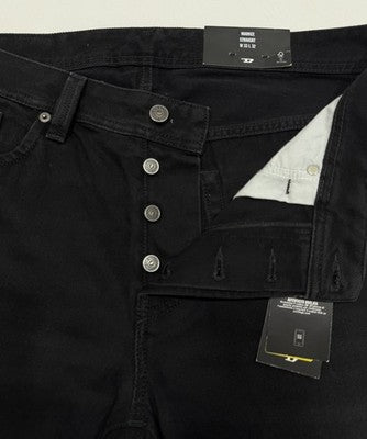 BNWT Diesel Jeans Men's Markee Straight Fit Black Size 33/32 Rpr $190