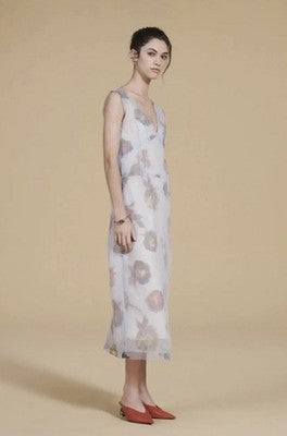 NWT Zara Mixed Printed Dress Limited Edition Short Sleeve Midi Dress Size M