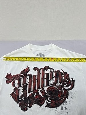 Sullen White Tattoo Crewneck Short Sleeve Medium T-Shirt