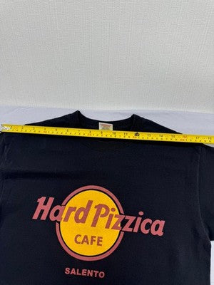 Hard Rock Cafe Men's Black S Short Sleeve Cotton T-Shirt Rock Logo