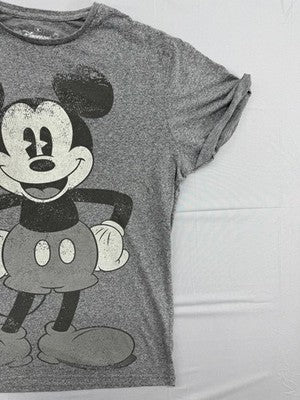 Disneyland Paris Mickey Mouse Grey T-Shirt M Cotton