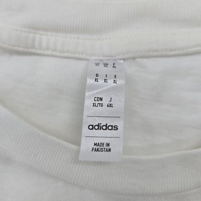 Adidas Adicolor Classics White 3-Stripes Slim Fit Men's Cotton T-Shirt