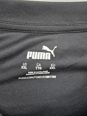 Puma Essentials Men's XXL Black Short Sleeve Tee Cat Logo