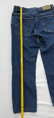 Marlboro Classics Men's Blue Straight Jeans 36x36 Regular Fit