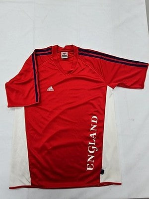 Adidas England Home Jersey 2006 World Cup Men's Size D Red