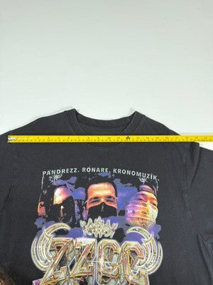 Stanley Stella Freetyler Music Graphic Black Cotton T-Shirt S Regular Fit