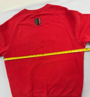 Nike Kobe Bryant Red Crewneck Sweatshirt Men's L Fleece Long Sleeve