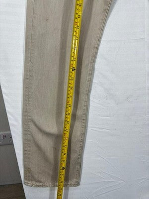 Levi's 501 Gray Straight Jeans 30x32 Button Fly