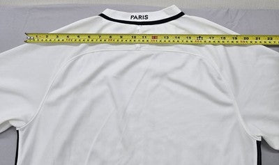Nike PSG Paris Saint-Germain White Soccer Jersey Men's L Dri-FIT