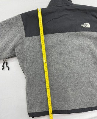 The North Face Men's M Grey/Black Heavyweight Full Zip Fleece Jacket