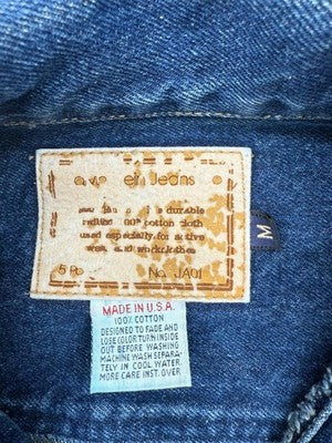 Levi's Blue Denim Trucker Jacket - Men's M - USA Made - Button Front