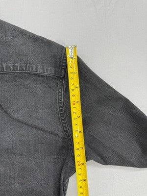 Levi's Men's Black Denim Long Sleeve Western Shirt S