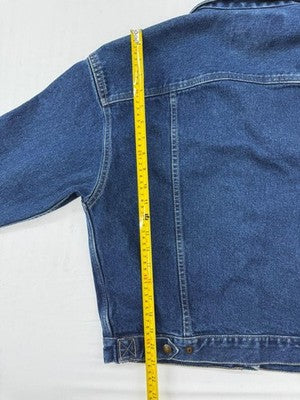 Levi's Blue Denim Trucker Jacket - Men's M - USA Made - Button Front