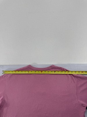 Nike The Nike Tee Men's L Light Mauve Cotton Short Sleeve Loose Fit