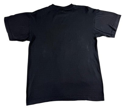 Airtees Holland Tulips Black S Short Sleeve 100% Cotton Tee