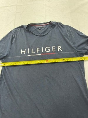 Tommy Hilfiger Men's Navy XL Organic Cotton Short Sleeve Crew T-Shirt