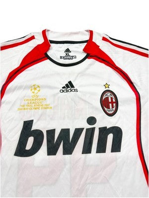 2006/2007 Retro Ac Milan Away Football Shirt Medium - Num 99 Ronaldo