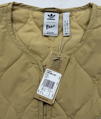Adidas Originals Beige Adidas X Parley Vest Body Warmer Men's BNWT Rrp 85