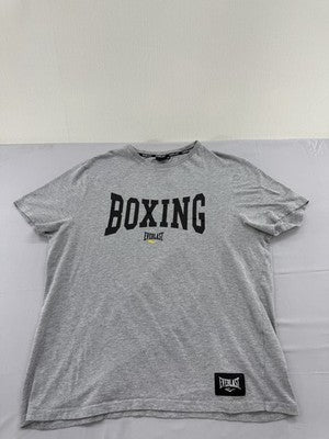 Everlast Boxing Grey XL Men's Short Sleeve Crewneck T-Shirt