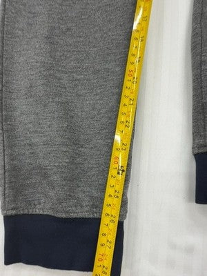 Imperial Boys Gray Fleece Sweatpants Tapered Size Regular - Drawstring