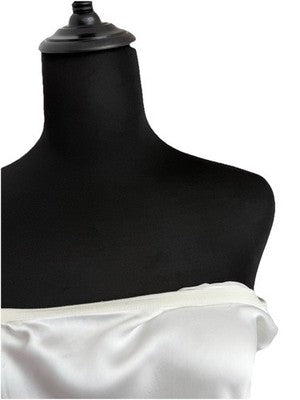 Norma Kamali Bias Strapless Gown Snow White Long Dress Formal Small