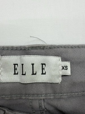 Elle Women Gray Chinos size XS product image 3