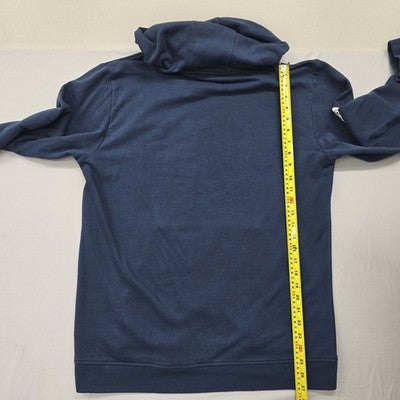 Adidas Navy Patriotic Flags Fleece Pullover Hoodie L Regular