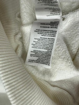 The North Face Men's White Cotton Pullover Hoodie XL Regular Long Sleeve