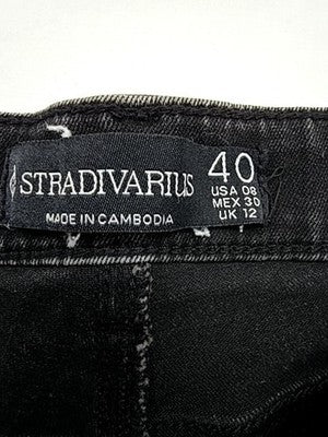 Stradivarius Men Black Jeans size 40 product image 3