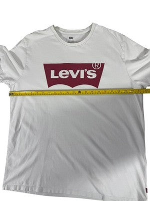 Levi's XL Grey Men's Short Sleeve Graphic Cotton T-Shirt Crewneck