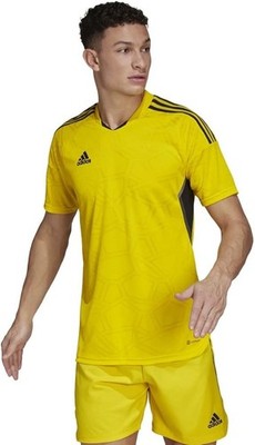 NWT Adidas Yellow Condivo 22 Match Day Soccer Futbol Jersey XL