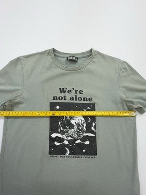 Diesel Men Gray T-Shirt size L product image 8
