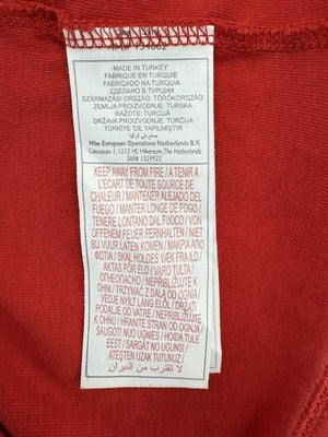 Nike Men's L Red Sportswear Short Sleeve Crew Neck T-Shirt 2013