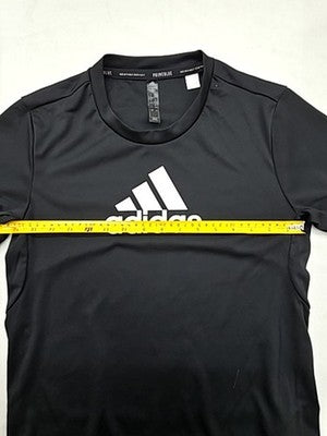 Adidas Primeblue Men's Black T-Shirt S Loose Fit Ocean Plastic Logo