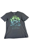 Nike Men's Gray T-Shirt – Size M, Print Crewneck print crewneck, Graphic