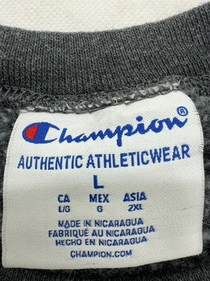 Champion Boston University Pullover Hoodie Gray Size L
