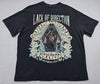 Bershka Unisex Black T-Shirt – Size L, Print Relaxed print relaxed