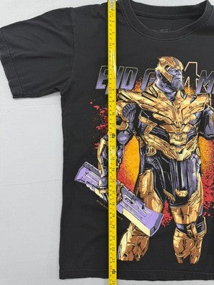Black Timber Thanos Avengers Endgame Men's M Black T-Shirt Cotton