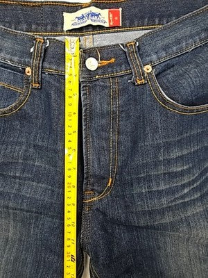 Levi's 501 Original Fit Straight Leg Jeans 33x32 Dark Wash