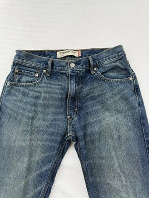 Levi's 505 Men's 30x32 Medium Wash Straight Fit Stretch Jeans