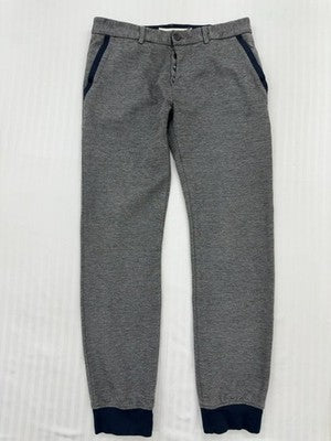 Imperial Boys Gray Fleece Sweatpants Tapered Size Regular - Drawstring
