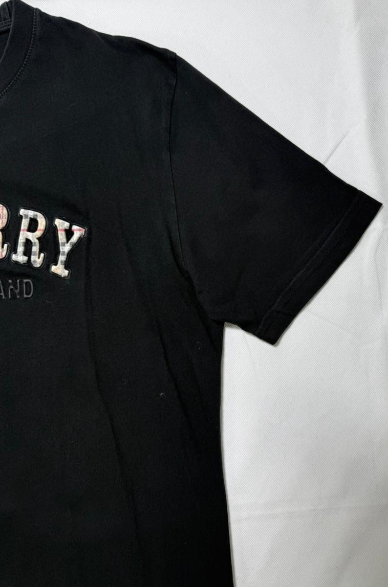 Burberry Logo-Print Cotton T-Shirt | Color: Black | Size: Xl