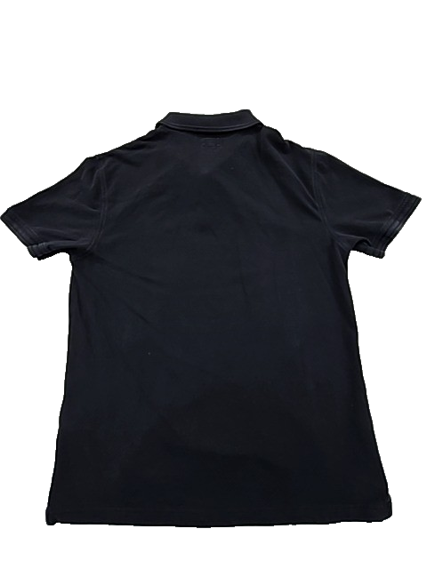 Levi's Men's Black Short Sleeve Polo Shirt L Cotton Logo
