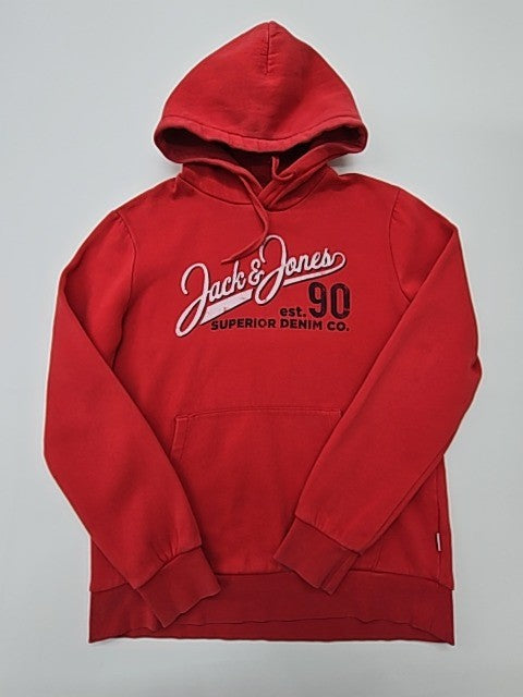 Jack & Jones Boys Red Hoodie size M product image 1