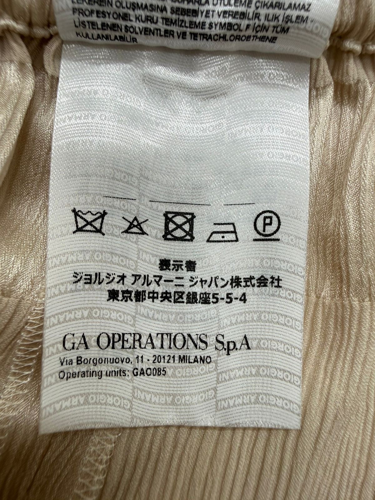 Giorgio Armani Women Beige Pants product image 5