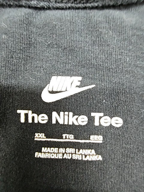 Nike Men's Black The Nike Tee T-Shirt XXL 100% Cotton Crewneck