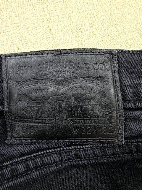 Levi's 519 Men's Extreme Skinny Dark Wash Jeans 32x32 Flex