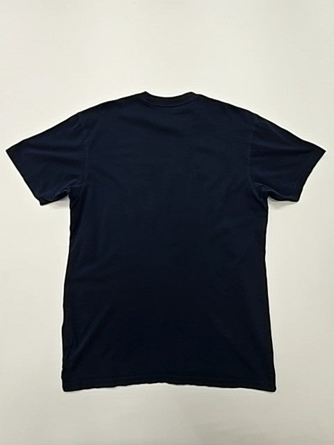 Vans Men Black Logo Graphic T-Shirt Size M Classic Fit Crew Neck